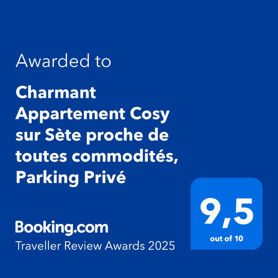 Charmant Appartement Cosy Sur Sete Proche De Toutes Commodites, Parking Prive Ngoại thất bức ảnh